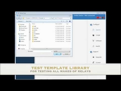 K3163i Kingsine relay test kit - test Micom P444 distance relay