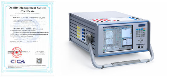 Sistema di prova del relè del touch screen di IEC61850 TFT LCD KINGSINE K2030i