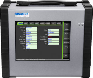 comprare 120V / operazione a 9,7 pollici corrente del touch screen dell'apparecchiatura di collaudo di CT pinta dell'uscita 15A KT210 fabbricazione online