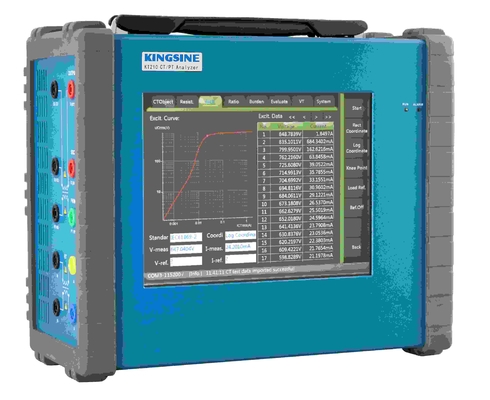 IEC 60044-1 / IEC 60044-6 Analisatore CT standard ad alta misurazione / Analisatore del trasformatore di corrente KT200