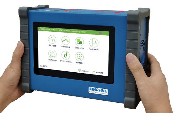 KFA300 Mini Handheld Protection Relay Tester display trasparente per esterni